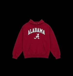 The Victory Alabama Crimson Tide Arch & Logo Hoodie Sweatshirt, X-Large